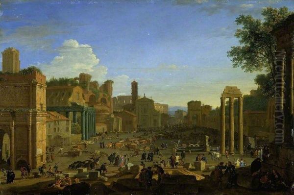 Campo Vaccino (Forum Romanum), Rome - view 1