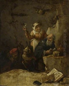 The Temptation of Saint Anthony by David Teniers the Younger