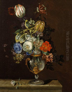A Vase of Flowers A Vase of Flowers