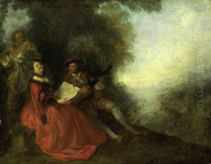 Music Party in a Landscape