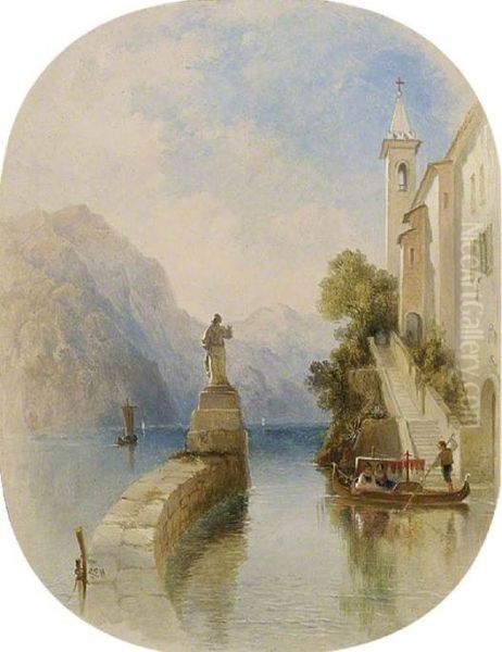 A View in the Italian Lakes - view 1