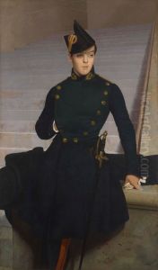 Portrait of Claude-Armand Gerome by Jean-Leon Gerome