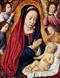 Maria mit Kind und Engeln Maria mit Kind und Engeln