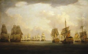 Admiral Sir Robert Calder's action off Cape Finisterre, 23 July 1805