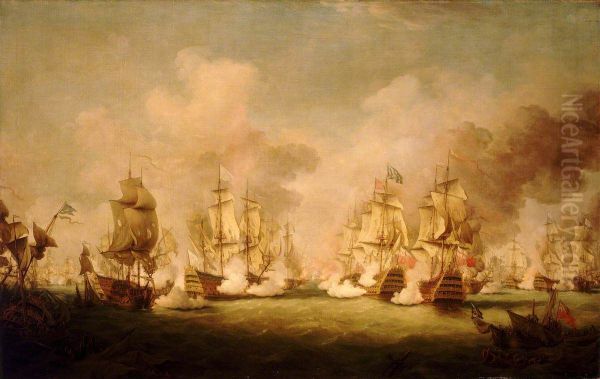 The Battle of Barfleur, 19 May 1692 - view 1