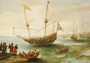 An Algerine Ship off a Barbary Port