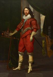 Charles I, 1600-49 King of Great Britain and Ireland by Daniel Mijtens