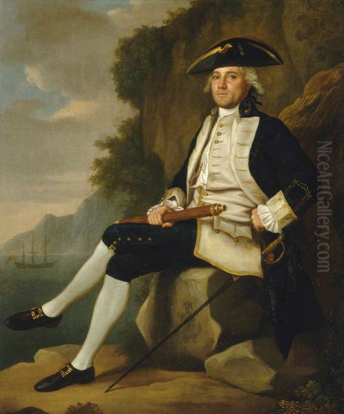 Captain Sir Edward Vernon, 1723-94 - view 1