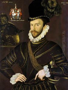 Richard Drake, 1535-1603 by George Gower