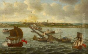 View of Dunkirk in the 17th century