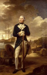 Rear-Admiral Richard Kempenfelt, 1718-82 by Tilly Kettle