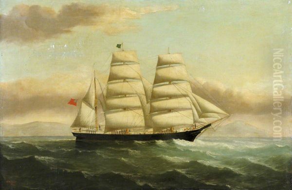 The barque 'Minnie Carvill' - view 1