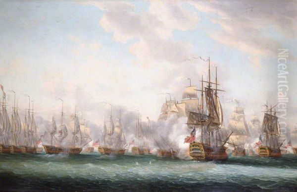 The Battle of the Saints, 12 April 1782 - view 1