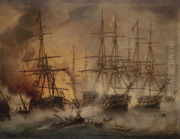 The Battle of Navarino, 20 October 1827 - view 1