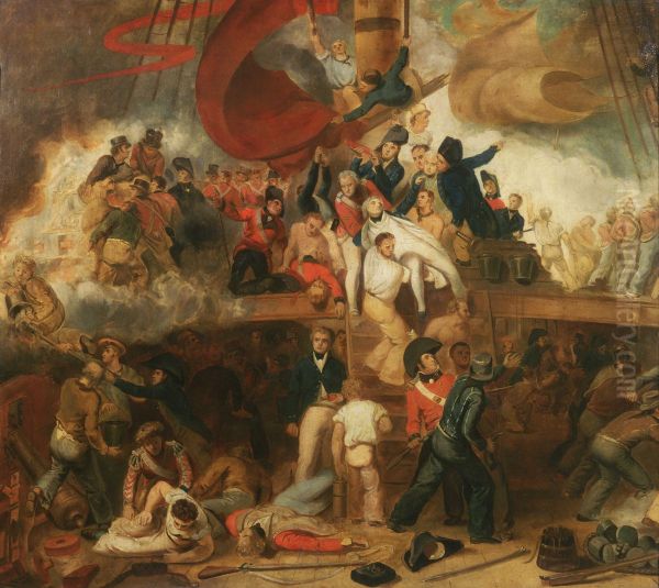 The Death of Nelson at the Battle of Trafalgar, 21 October 1805 - view 1