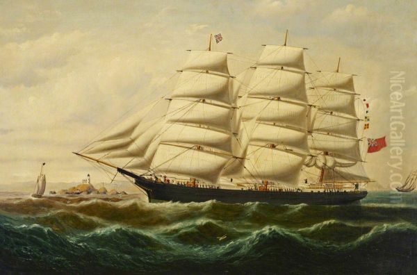 The ship 'Eliza' in full sail - view 1