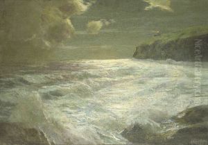 A Coastal View With a Lighthouse