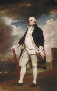 Vice-Admiral George Darby, circa 1720-90 by George Romney