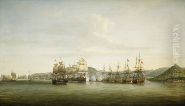 Barrington's Action at St Lucia, 15 December 1778 - view 1