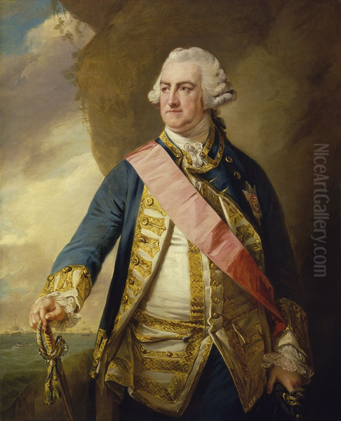 Admiral Sir Edward Hawke, 1705-1781, 1st Baron Hawke - view 1
