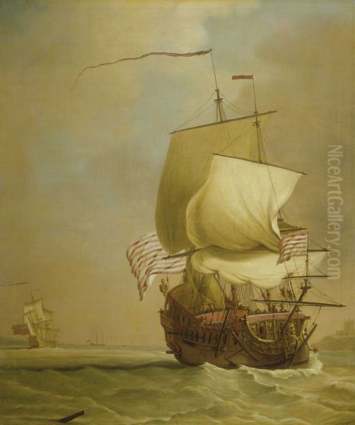 An English East Indiaman - view 1