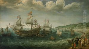 Embarkation of the Elector Palatine in the 'Prince Royal' at Margate, 25 April 1613 Embarkation of the Elector Palatine in the 'Prince Royal' at Margate, 25 April 1613