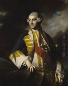 Admiral Sir Charles Saunders, circa 1713-75 by Of Sir Joshua Reynolds