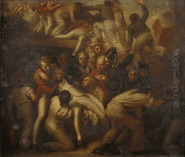 The Death of Nelson at the Battle of Trafalgar, 21 October 1805 - view 1