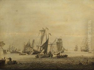 Small Craft in a Dutch Harbour thumbnail