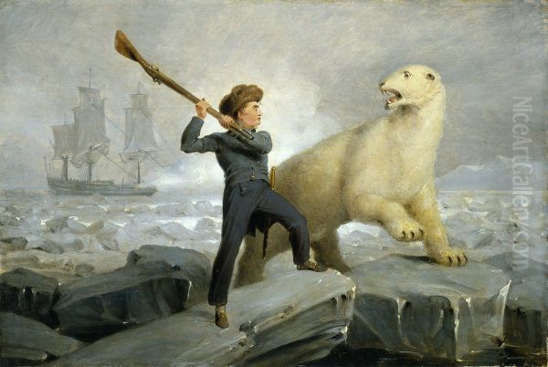 Nelson and the bear - view 1