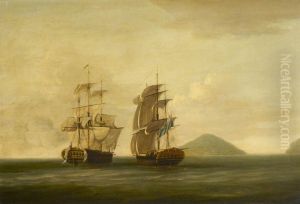 HMS Pearl Capturing the Esperance, 30 September 1780