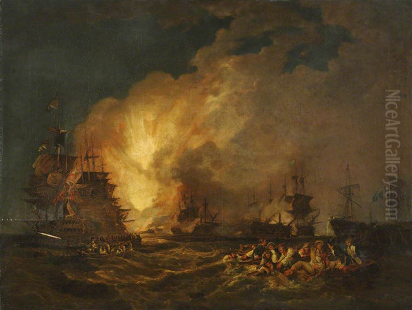 The Battle of the Nile - view 1