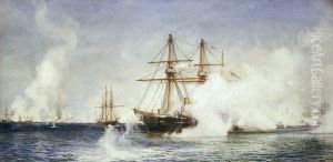 The Bombardment of Alexandria by William Lionel Wyllie