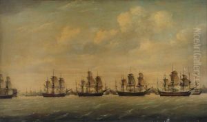 Barrington's action at St Lucia, 15 December 1778 by Francis Holman