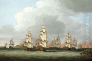 Destruction of the American Fleet at Penobscot Bay, 14 August 1779 Destruction of the American Fleet at Penobscot Bay, 14 August 1779