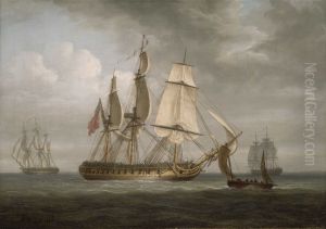 The Frigate 'Triton' by Nicholas Pocock