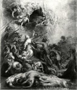 The Martyrdom of St Ursula and the Eleven Thousand Maidens by (studio of) Rubens, Peter Paul