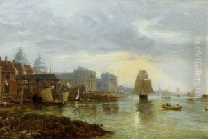 Greenwich Hospital from the east by James Holland