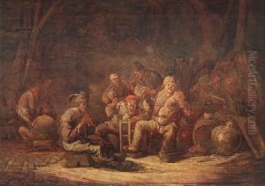 Peasants in the Tavern by Benjamin Gerritsz Cuyp
