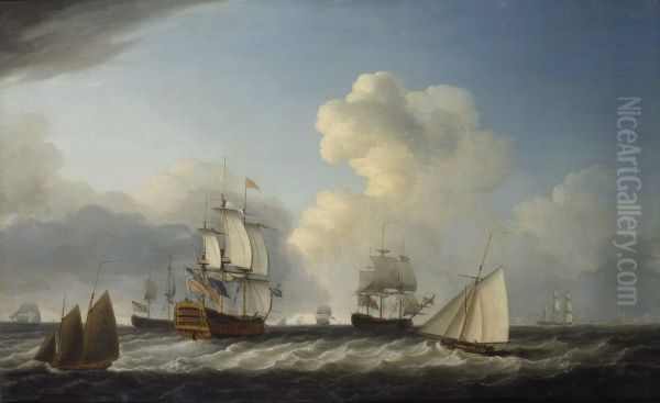 The 'St George' with other vessels - view 1