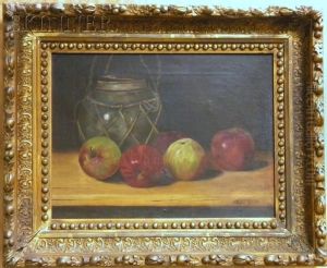 Still Lifewith Jug And Apples by Bryant Chapin