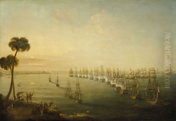 The Battle of the Nile, 1 August 1798 - view 1