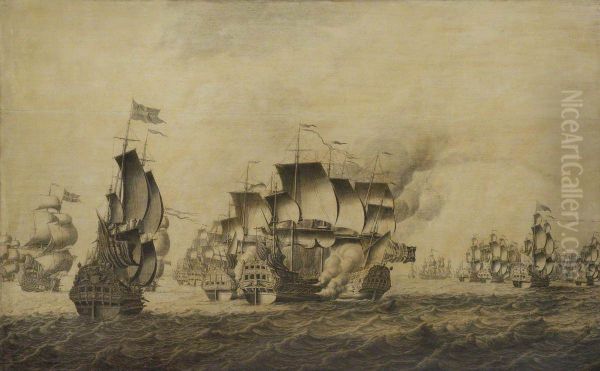 Forbin's Attempt Against Scotland, 13 March 1708 - view 1