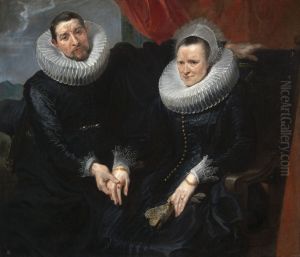 Portrait of a Married Couple by Sir Anthony Van Dyck