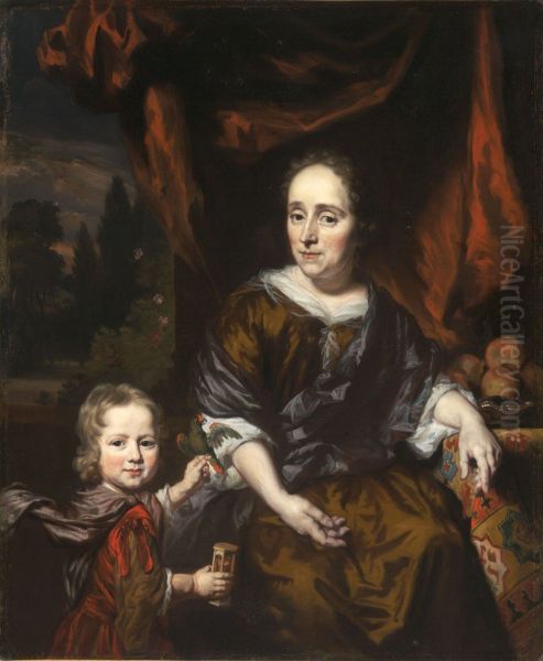 Portrait of a Woman and a Child - view 1