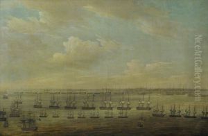 The Battle of Copenhagen, 2 April 1801 by Nicholas Pocock