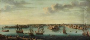 Shipping in Grand Harbour, Valletta, Malta