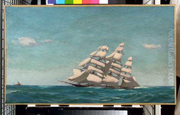 A tea clipper - view 1