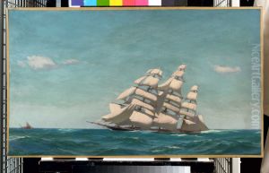 A tea clipper by John Fraser