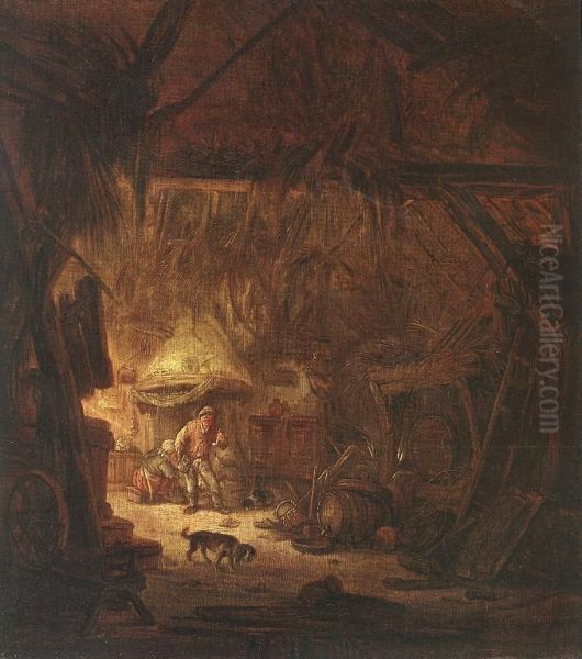 Interior of a Peasant House - view 1